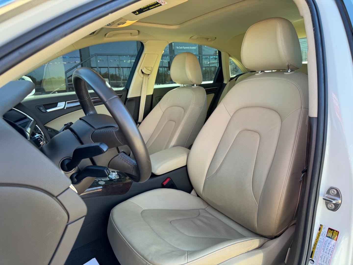 2014 WHITE AUDI A4 PREMIUM PLUS (WAUEFAFL2EN) , located at 5900 E. Lancaster Ave., Fort Worth, TX, 76112, (817) 457-5456, 0.000000, 0.000000 - Photo#9